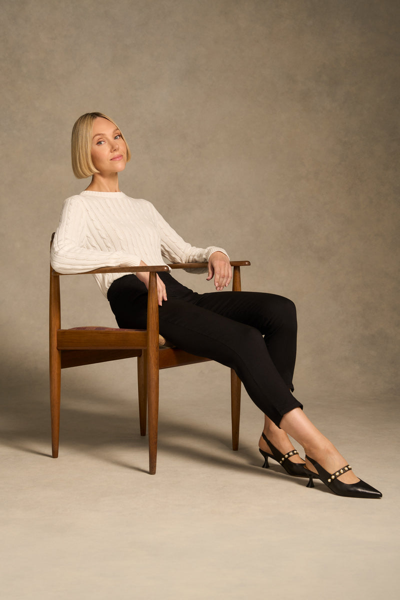 Bengajean® 3/4 Slim Leg - Black