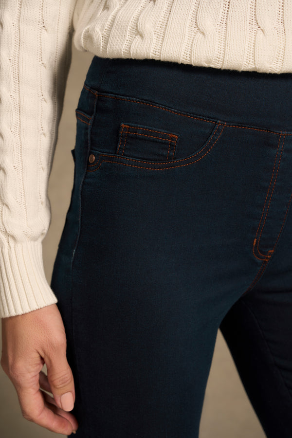 Bengajean® Good Earth Cotton® Straight Leg - Clean Denim Blue