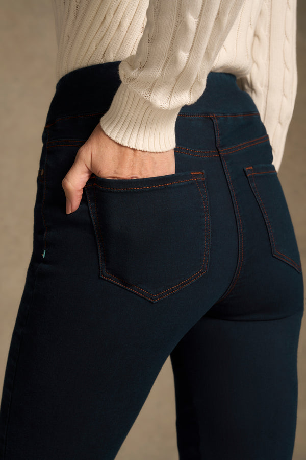 Bengajean® Good Earth Cotton® Straight Leg - Clean Denim Blue