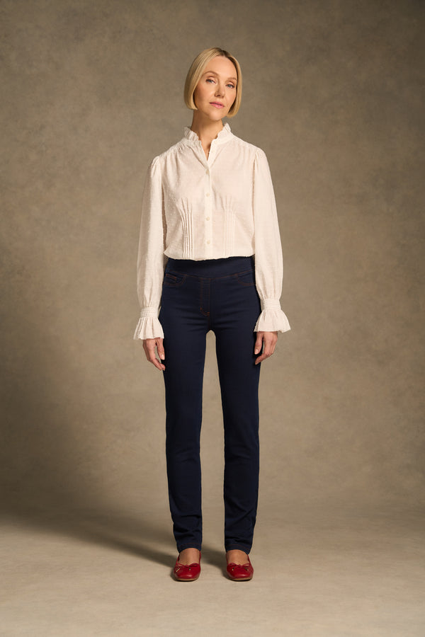 Bengajean® Good Earth Cotton® Straight Leg - Clean Denim Blue