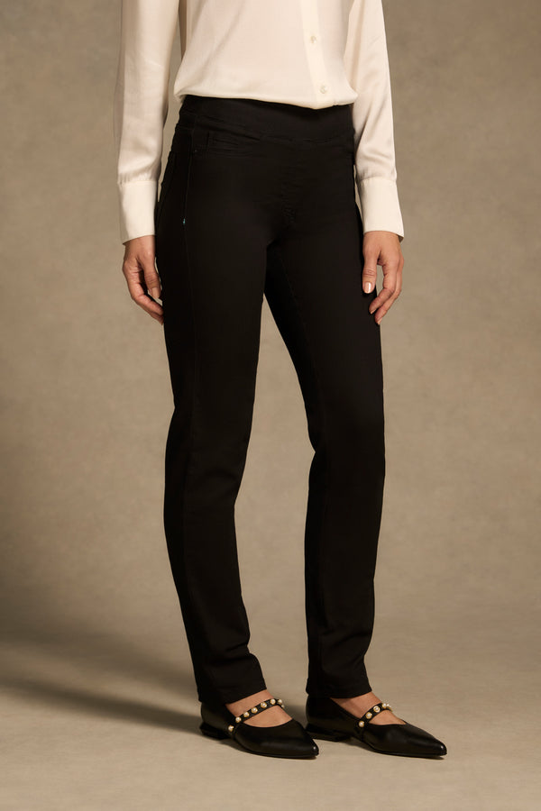 Bengajean® Full Length Straight Leg - Black