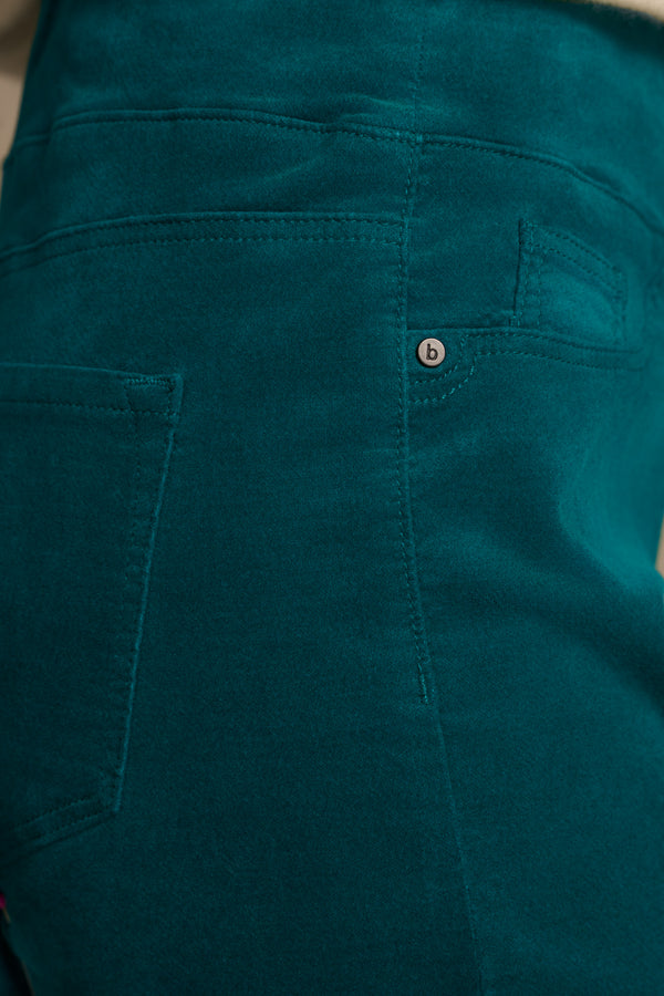 Bengajean® Straight Velvet - Teal Green