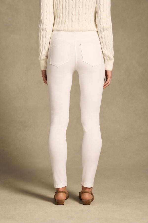 Bengajean® Full Length Skinny Leg - White