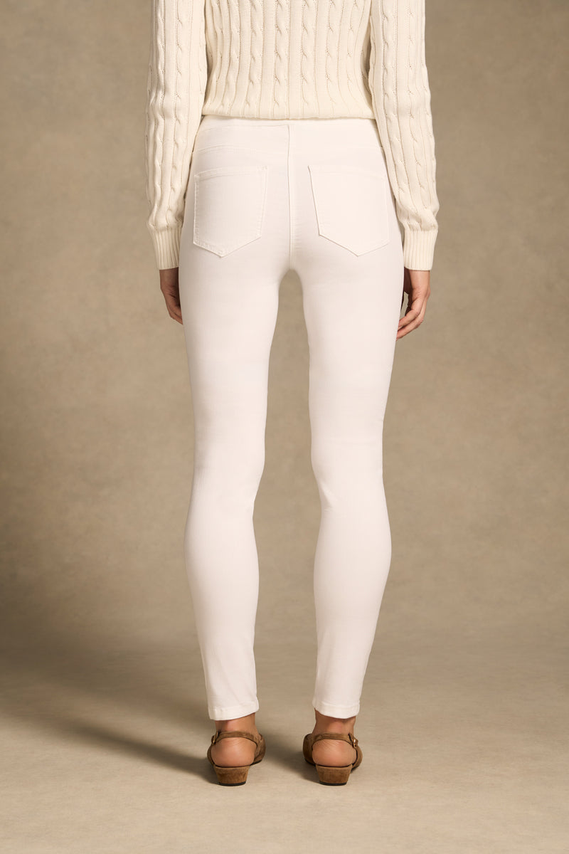 Bengajean® Full Length Skinny Leg - White
