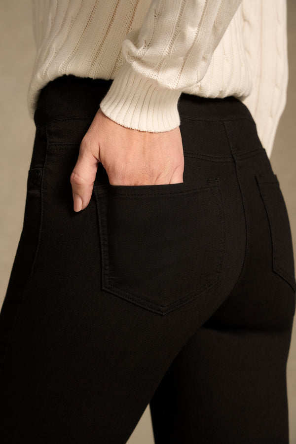 Bengajean® Full Length Skinny Leg - Black