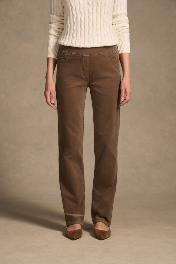 Bengajean® Velvet Straight Leg - Tan