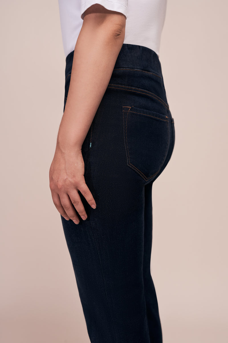 Bengajean Long Length Petite - Denim Medium Wash