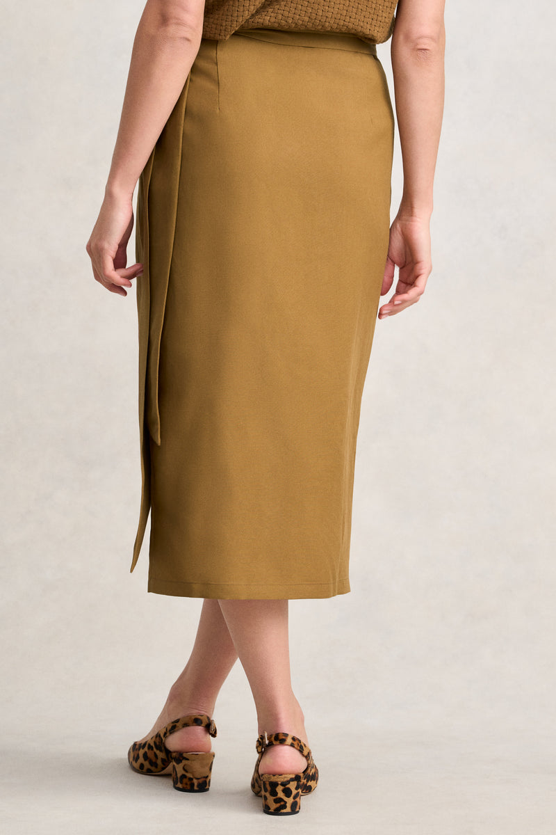 Wrap Skirt - Tobacco
