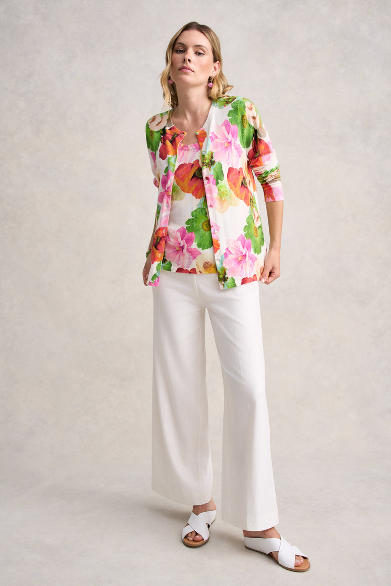 KNIT LAYERING TANK - MULTI FLORAL