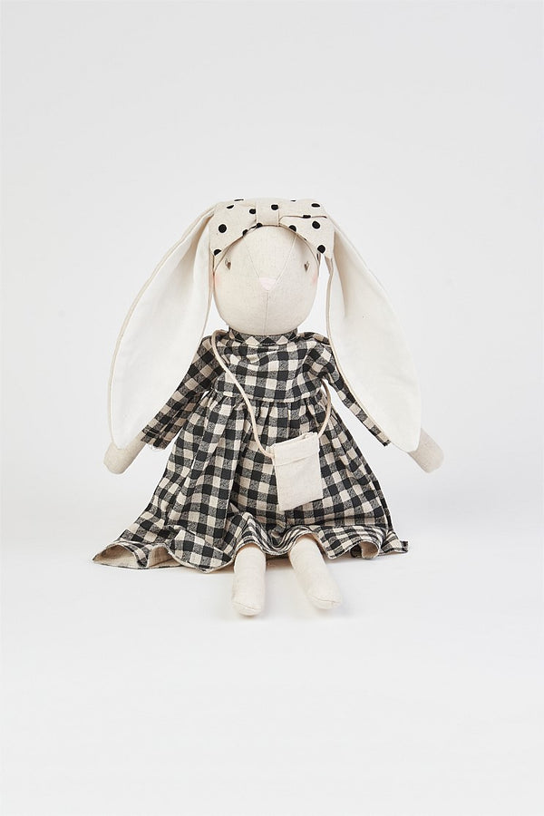 Large Gingham Bunny