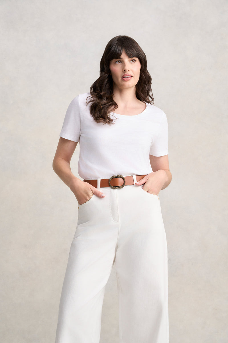 Sienna Leather Belt - Tan