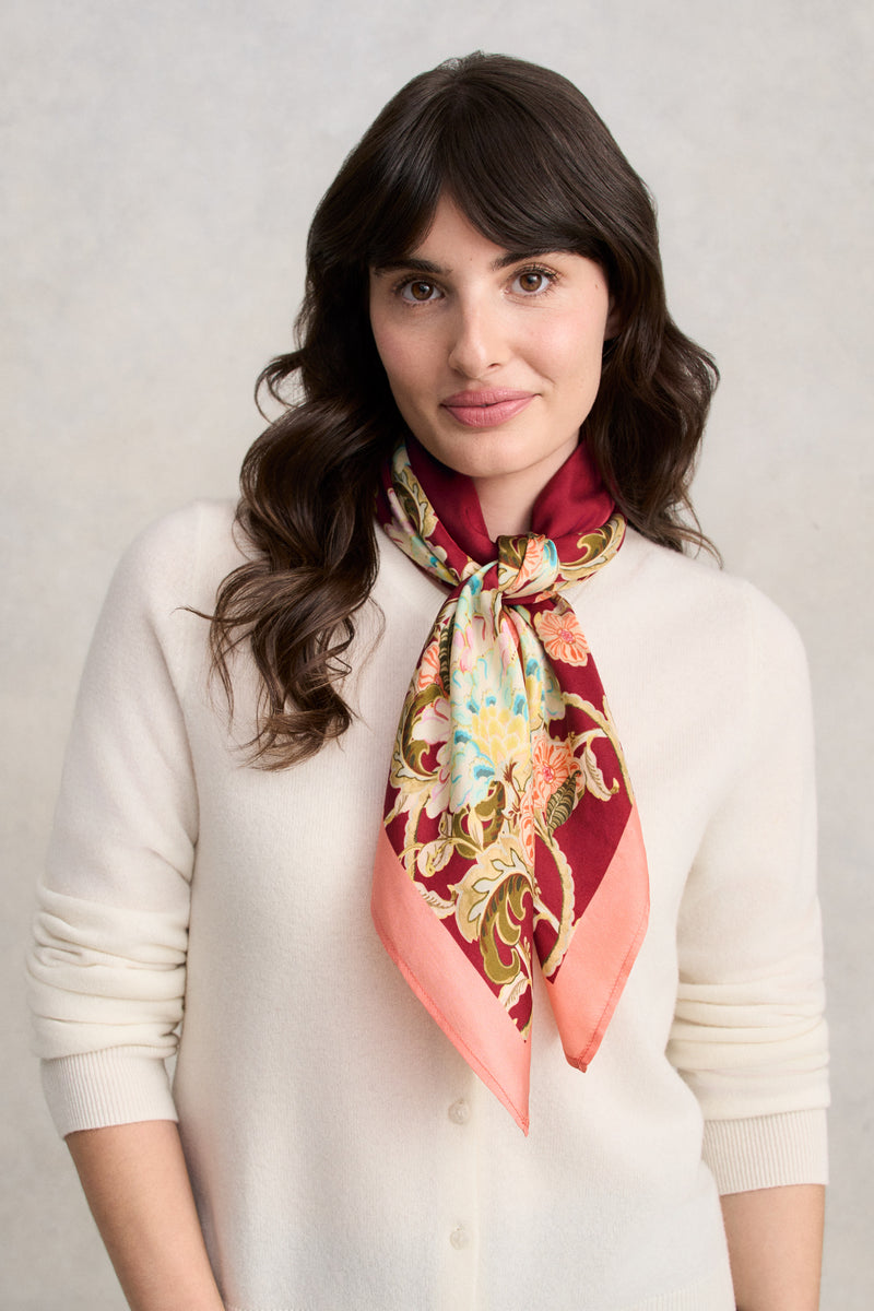 La Bohème Silk Scarf - Multicolour