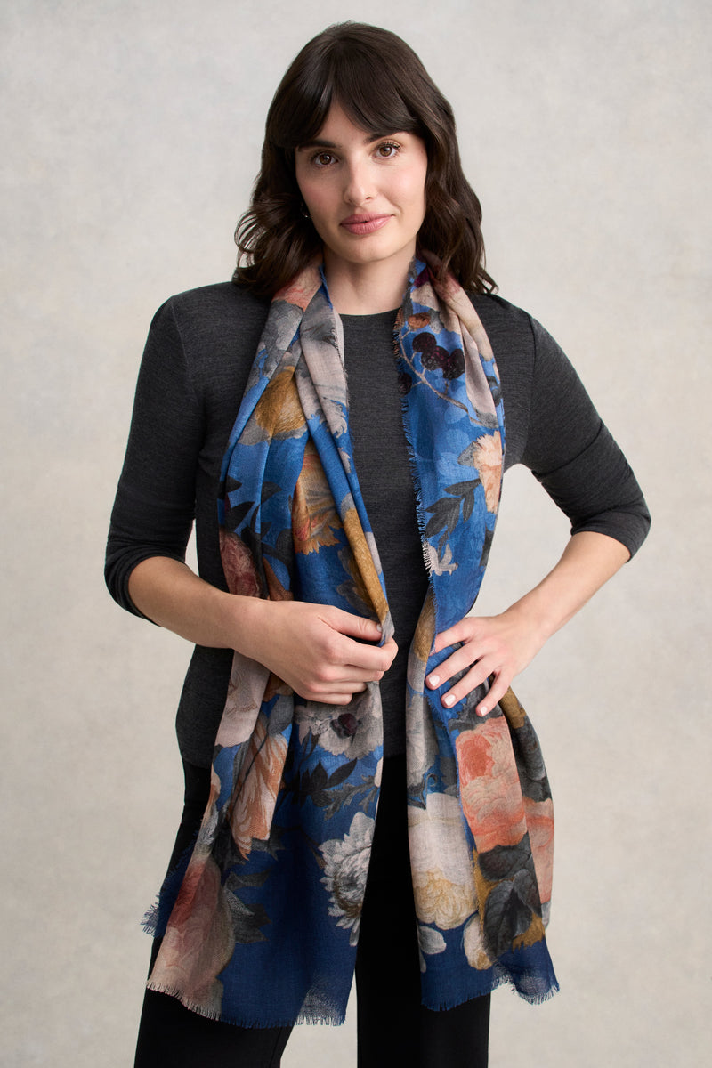 Garden Blooms Scarf - Multicolour