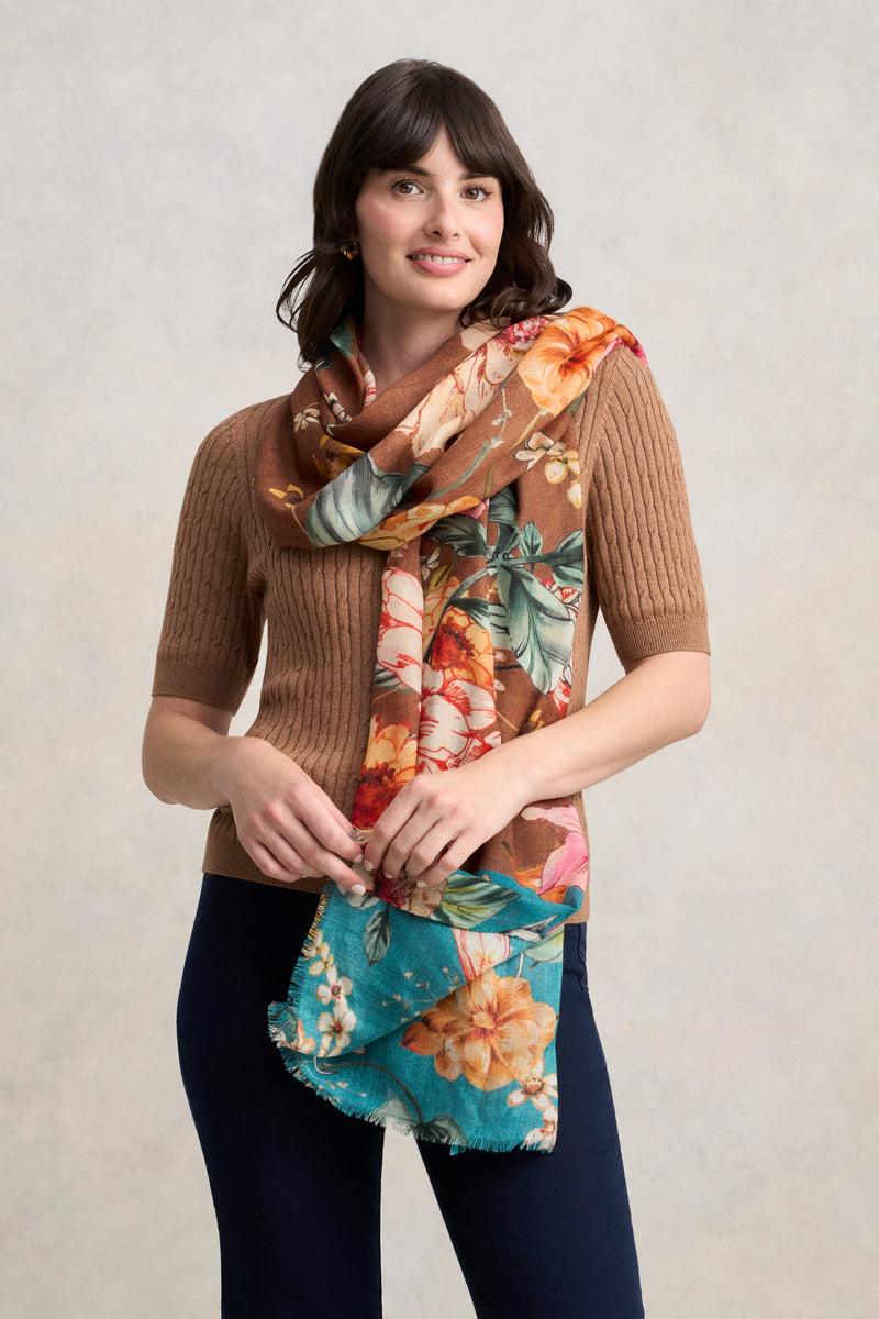 La Bohème Bloom Scarf - Multicolour