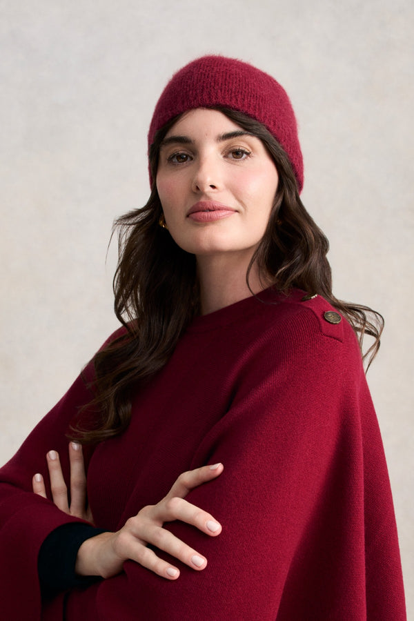 Soft Essential Beanie - Wine