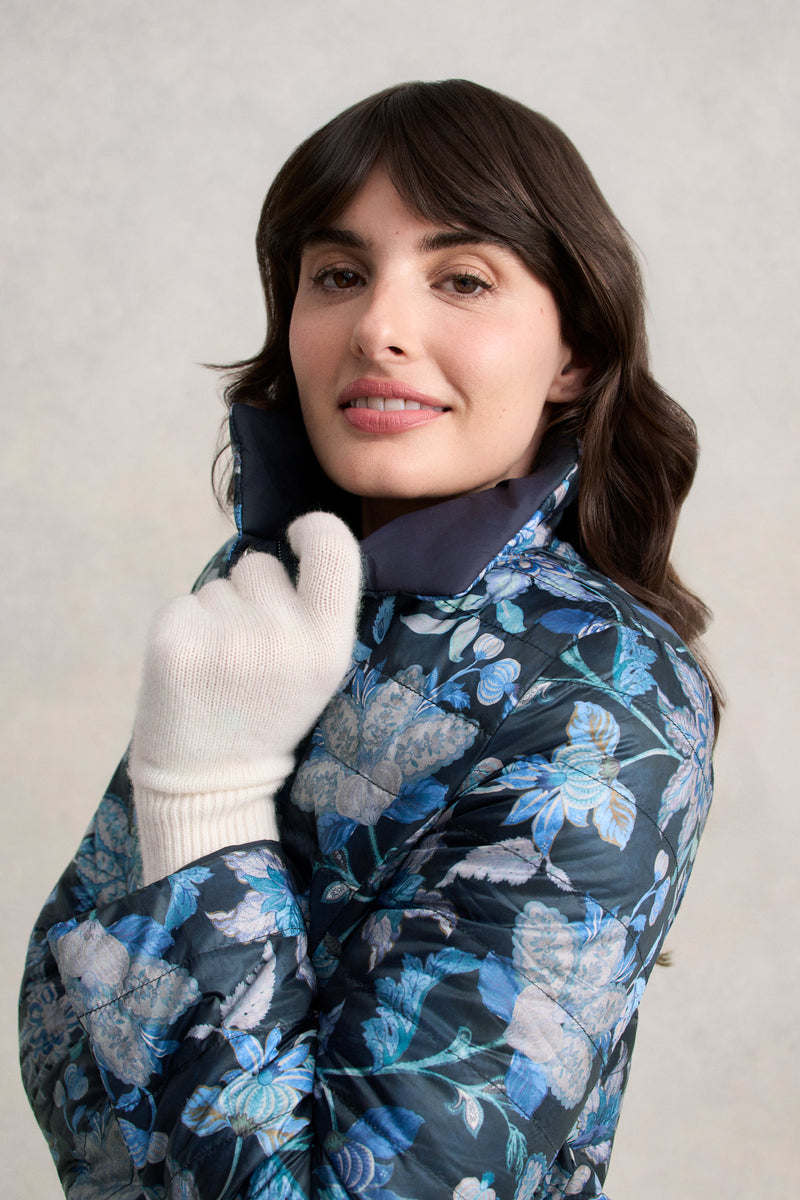 Knitted Gloves - Cream