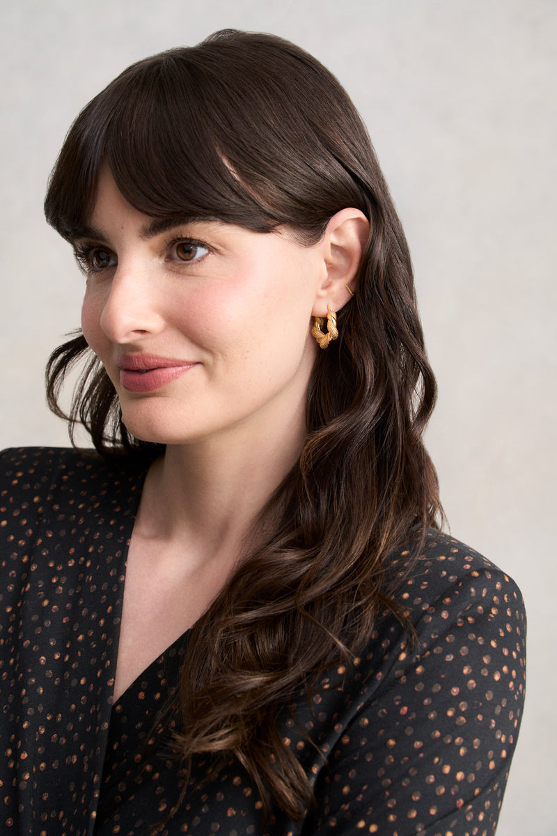 Entwined Hoops - Gold