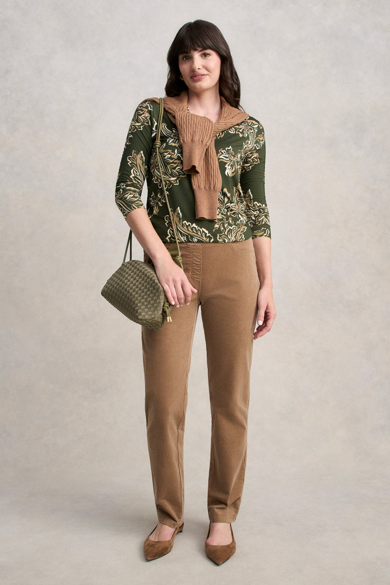 Printed Swing Top - Paisley Print