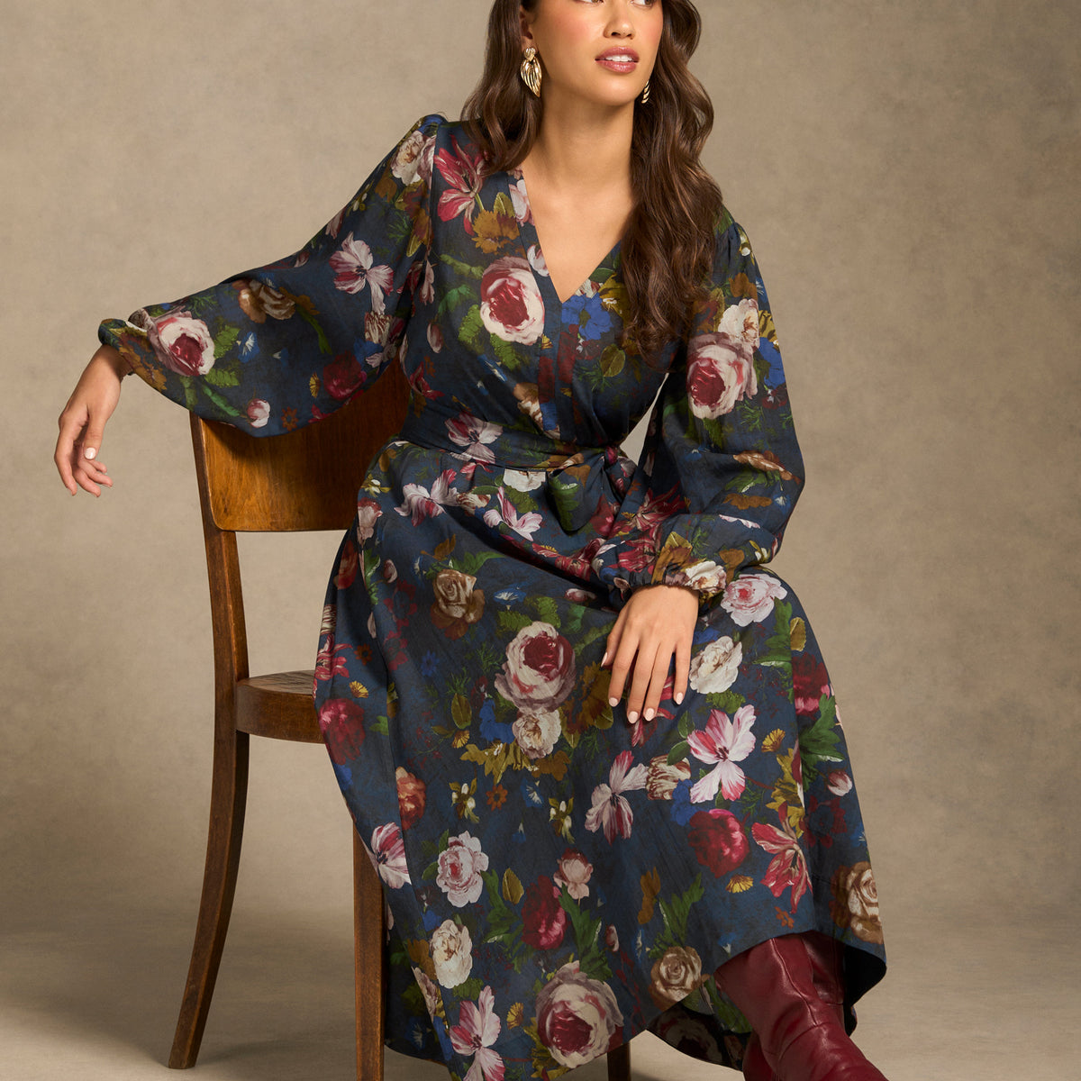 Floral Midi Dress