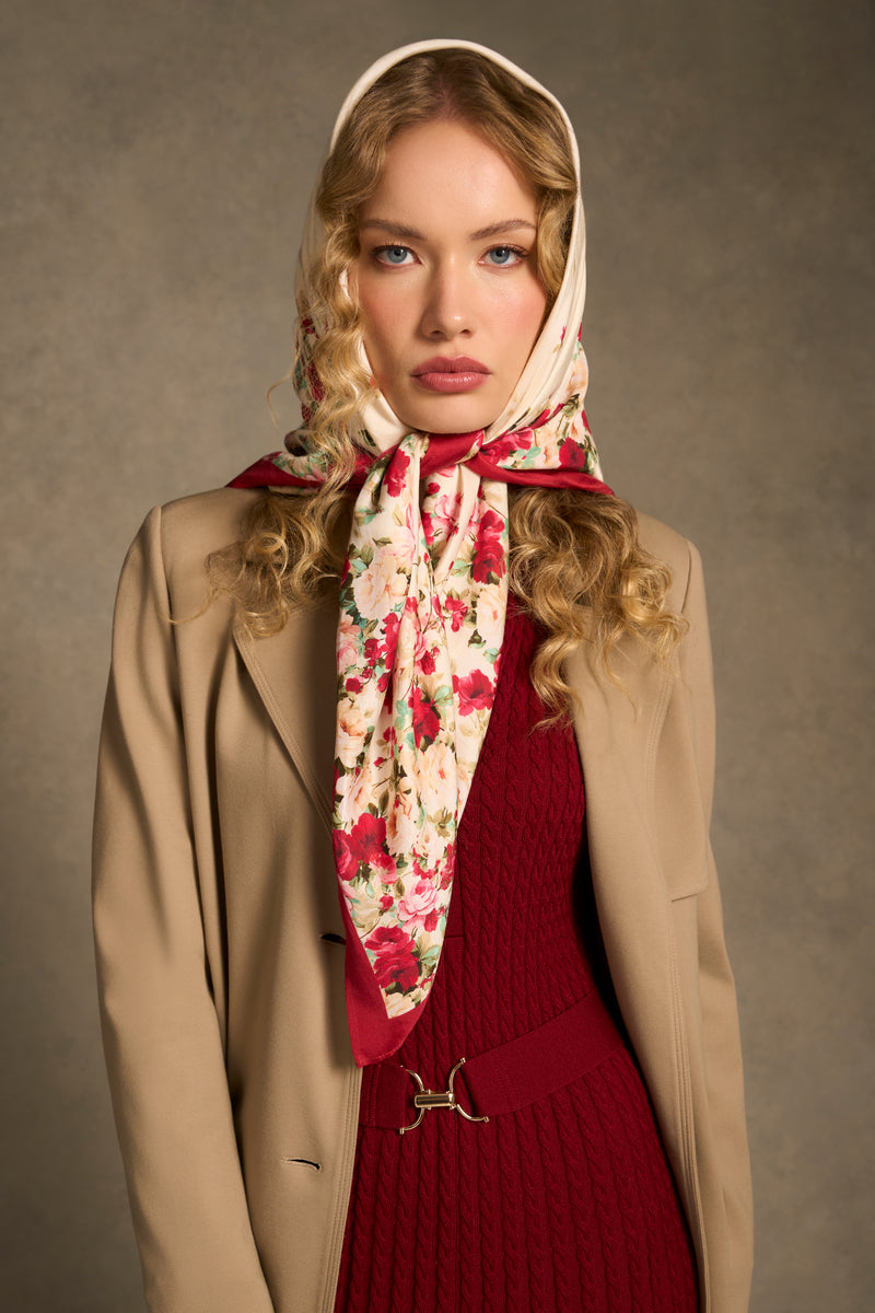 Catriona Silk Scarf - Multicolour