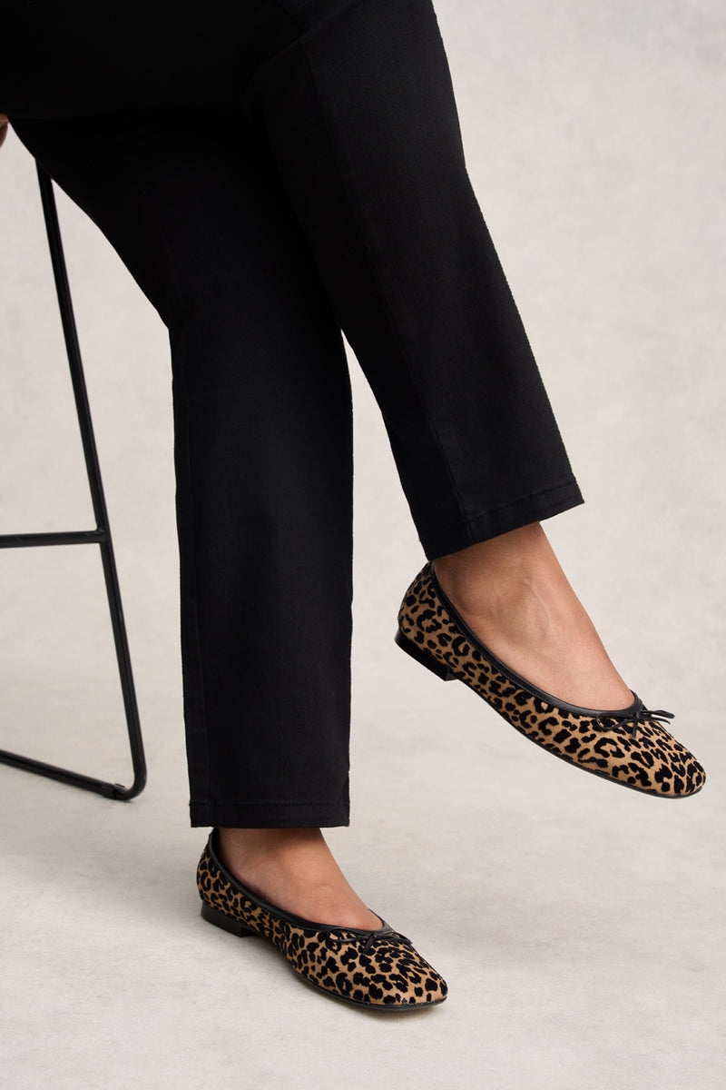 Leo Ballet Flat - Leopard Multi
