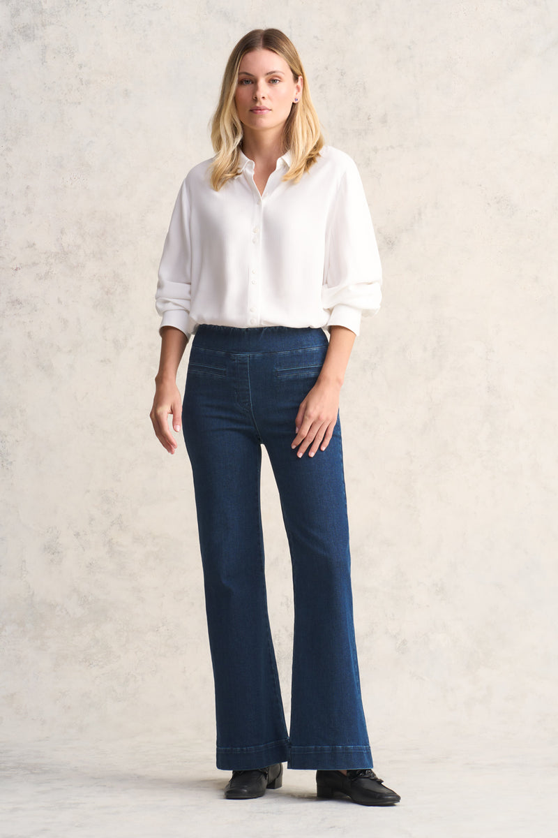 Bengajean® Le Flare - Dark Wash Denim