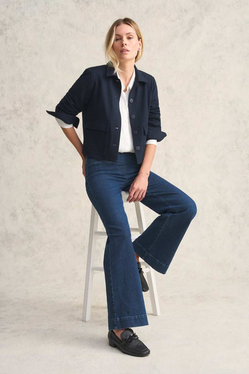 Bengajean® Le Flare - Dark Wash Denim