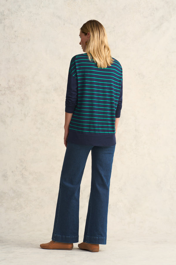 Wool Jersey Boxy Tee