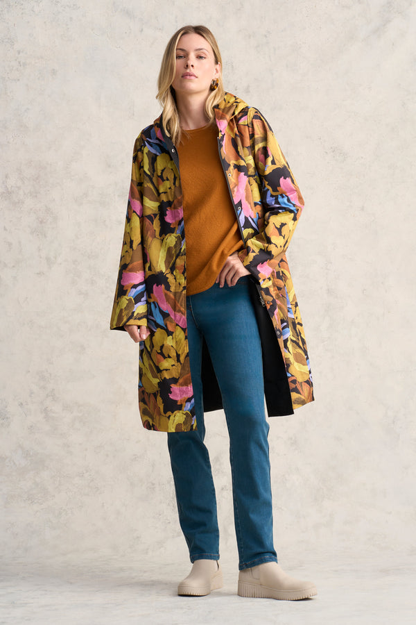 Printed Reversible Raincoat