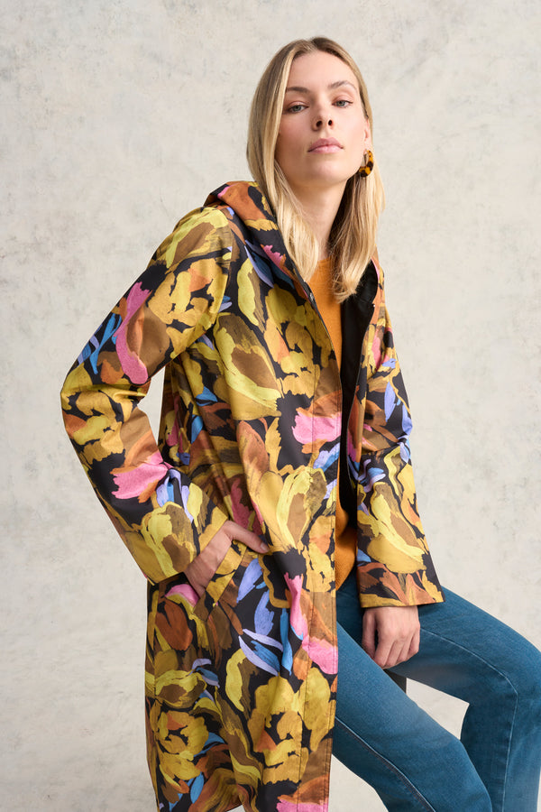 Printed Reversible Raincoat