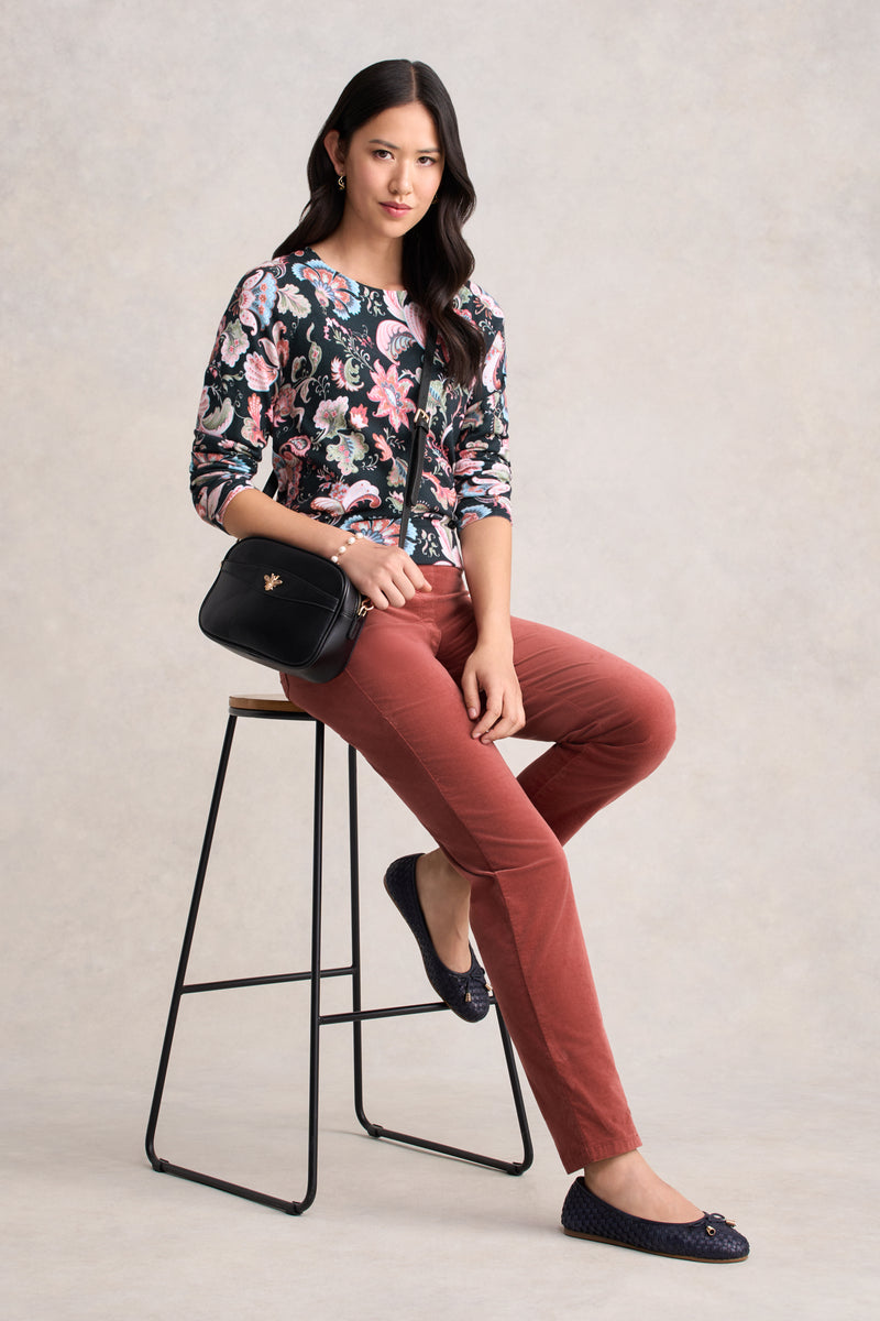 Printed Cotton Jumper - Tapestry Print