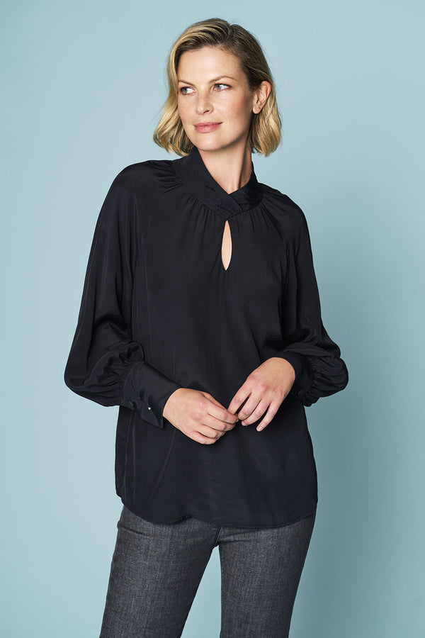 Black Long Sleeve Tops & Shirts for Women
