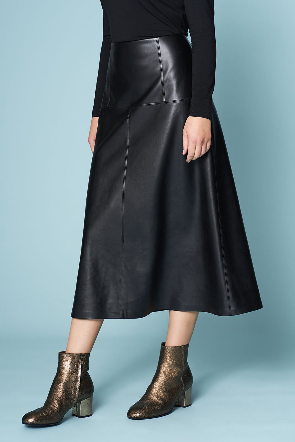Women's Faux Leather Plus-Size Skirts | Nordstrom