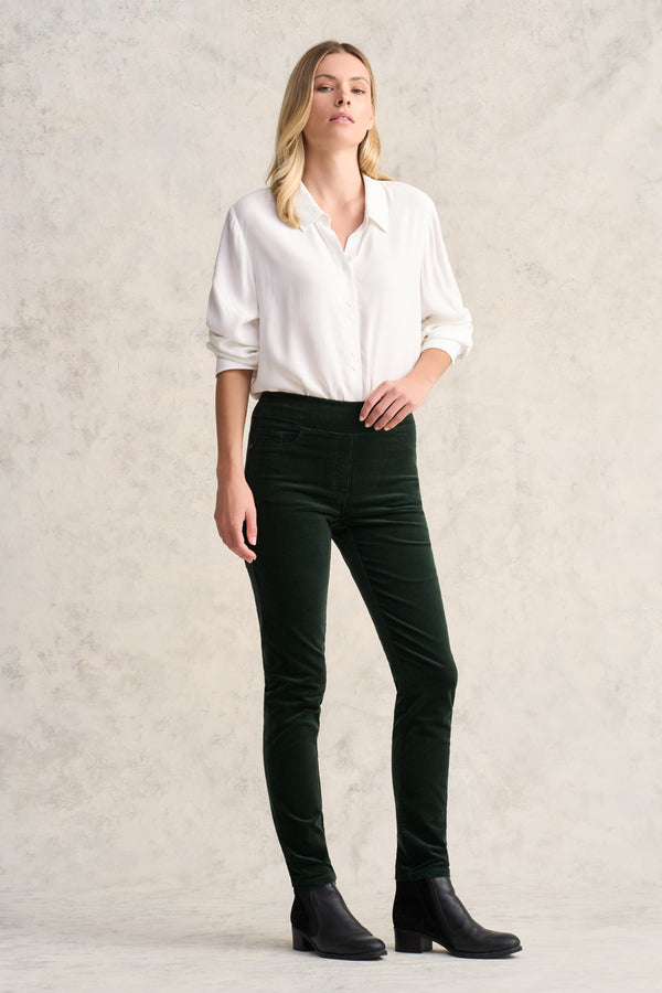 Bengajean® Cord Skinny Leg - Forest Green