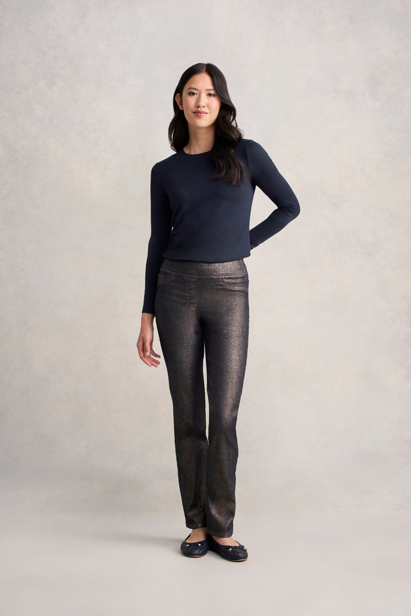 Bengajean® Metallic Straight - Bronze Metallic