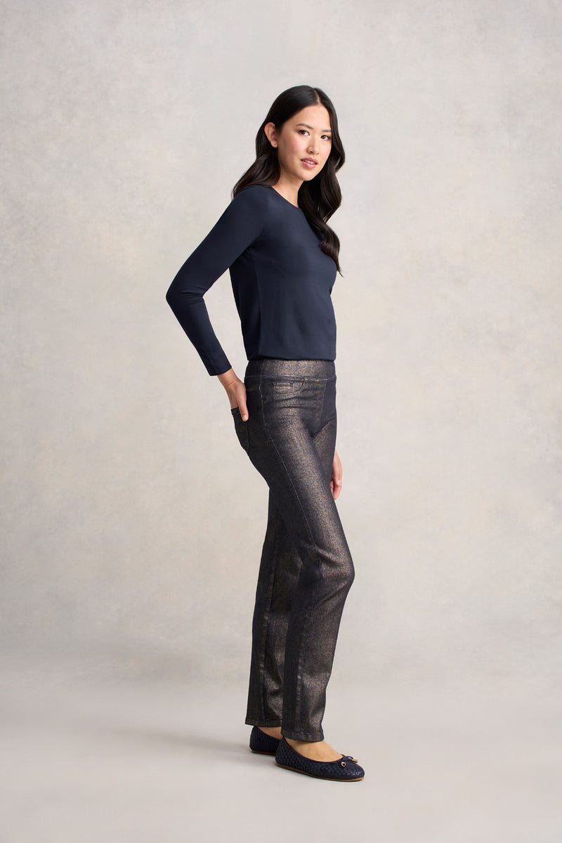 Bengajean® Metallic Straight - Bronze Metallic