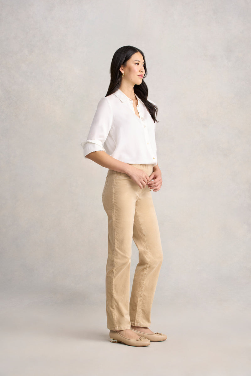 Bengajean® Velvet Straight Leg - Light Sable