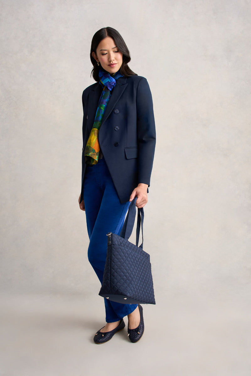 Bengajean® Velvet Straight Leg - Prussian Blue