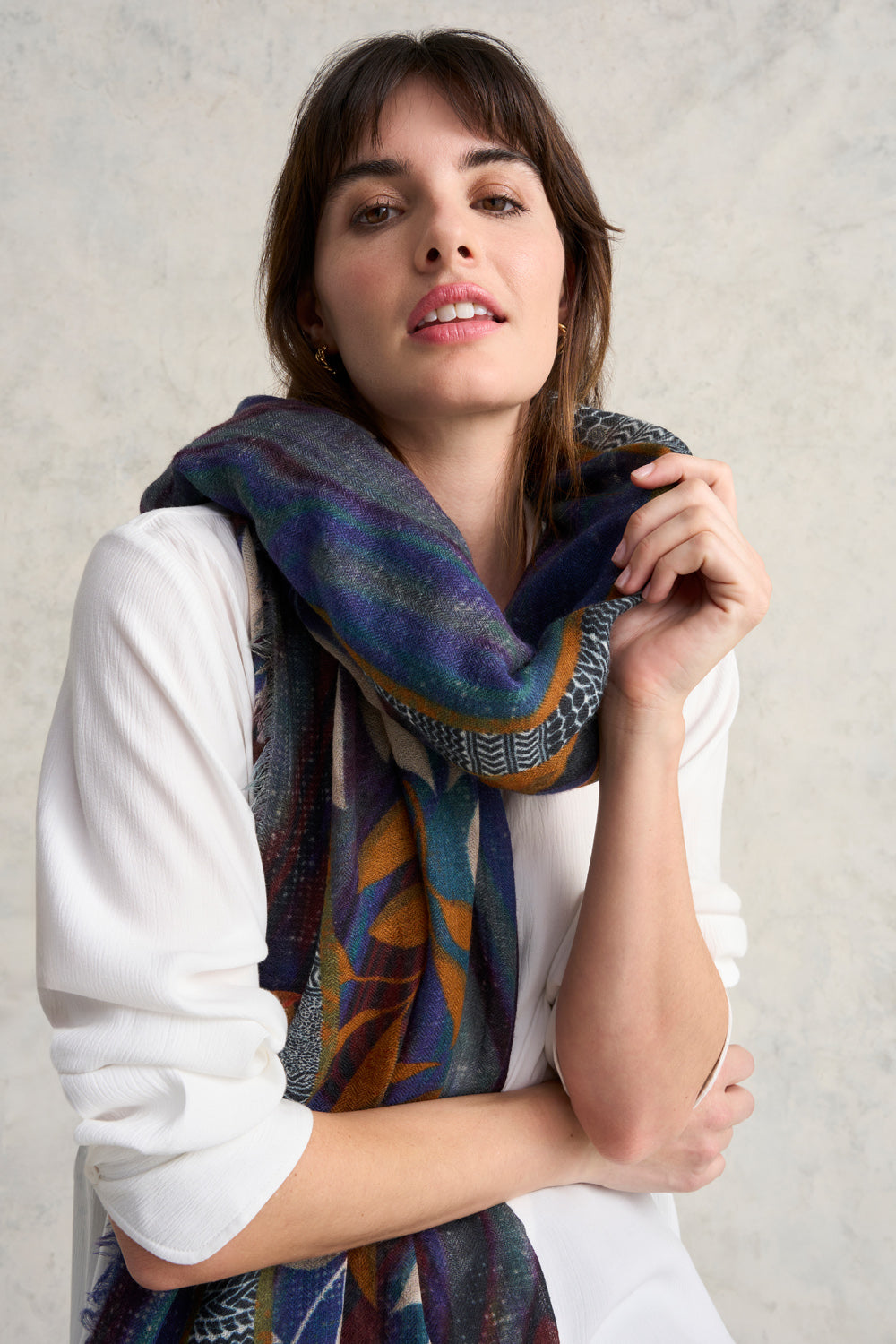 Beautifil wool outlets Scarf/wrap