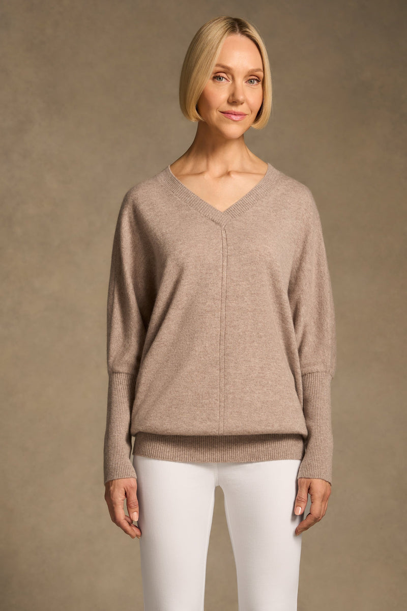 Cashmere Cocoon Knit - Oatmeal