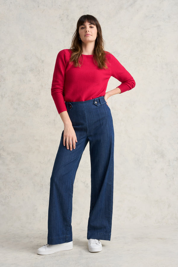 Organic Cotton Jumper - Rouge