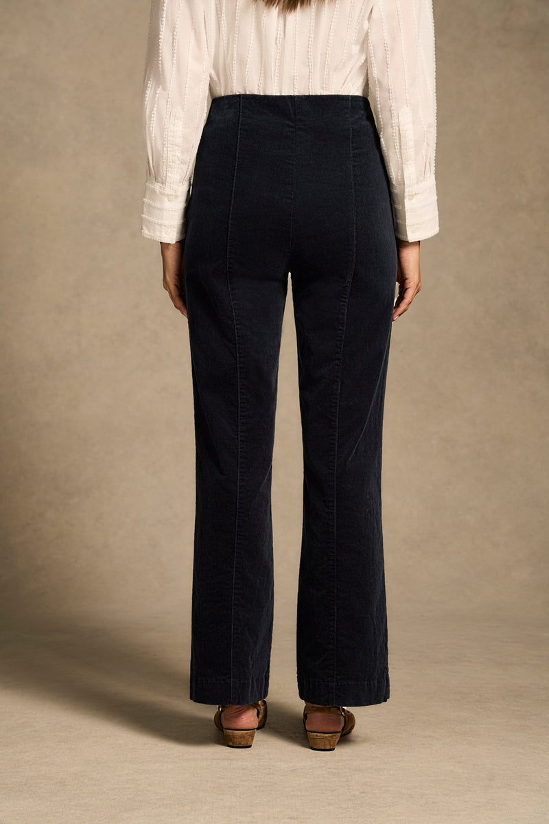 Kick Flare Cord Pant - Ink