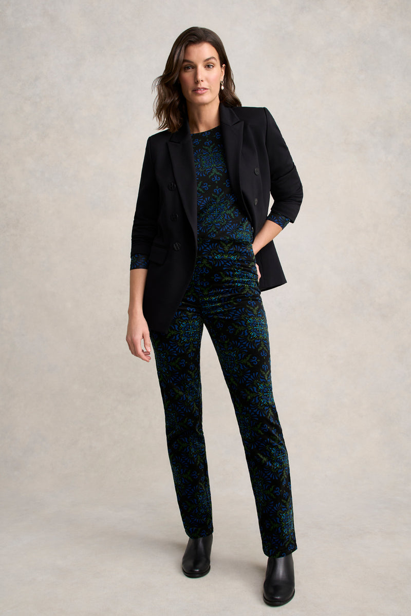 Bengajean® Velvet Straight Leg - La Boheme Print