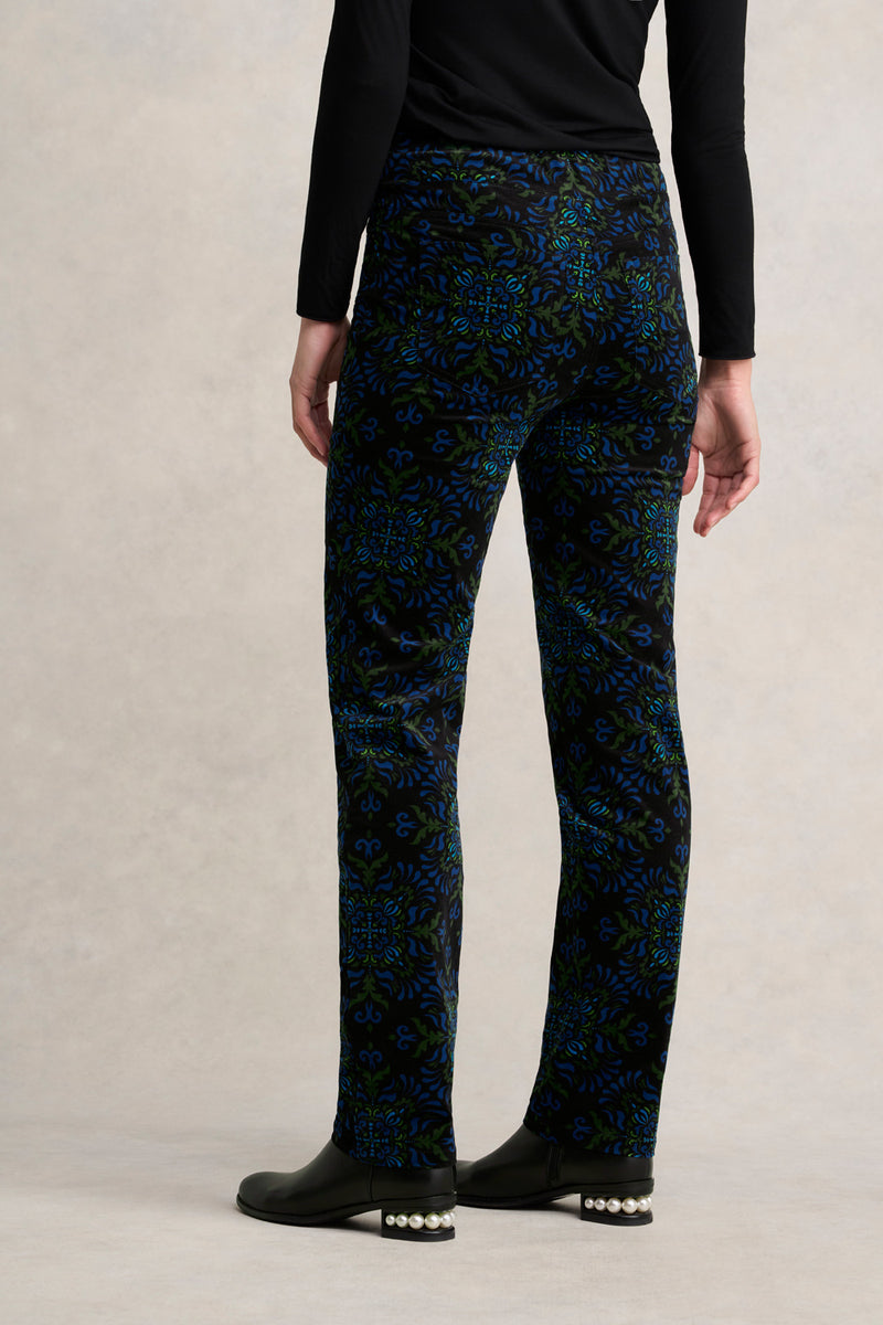 Bengajean® Velvet Straight Leg - La Boheme Print