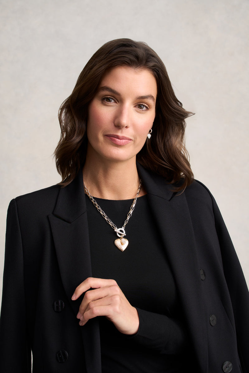 Heart Locket Necklace – Multi