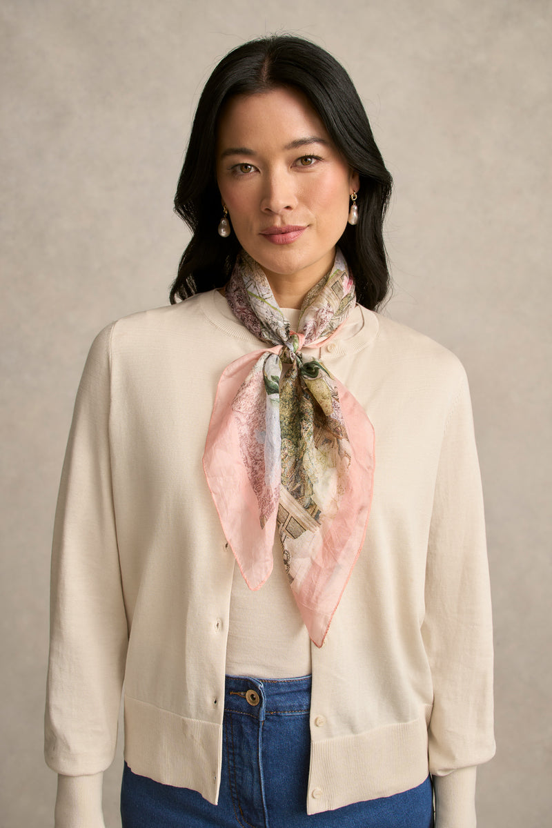 Villa Fleurie Scarf - Multicolour