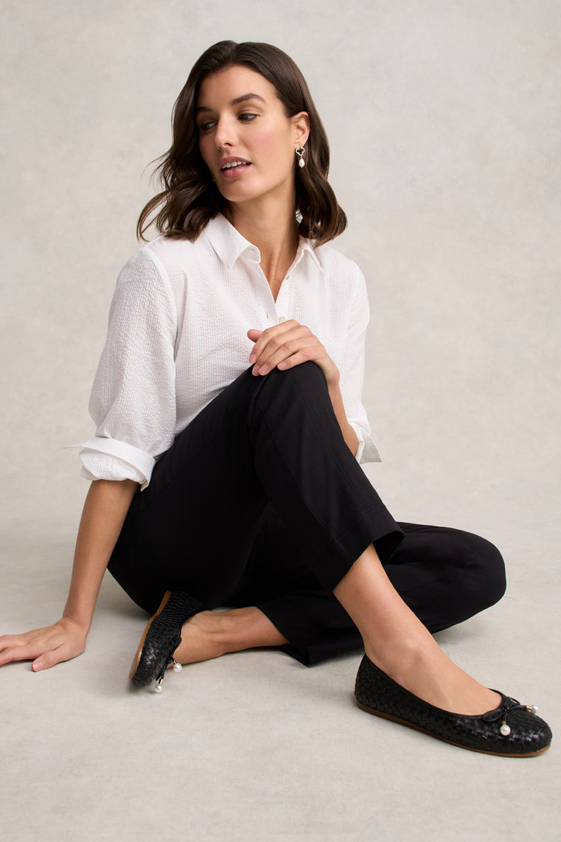 Gia Woven Ballet - Black
