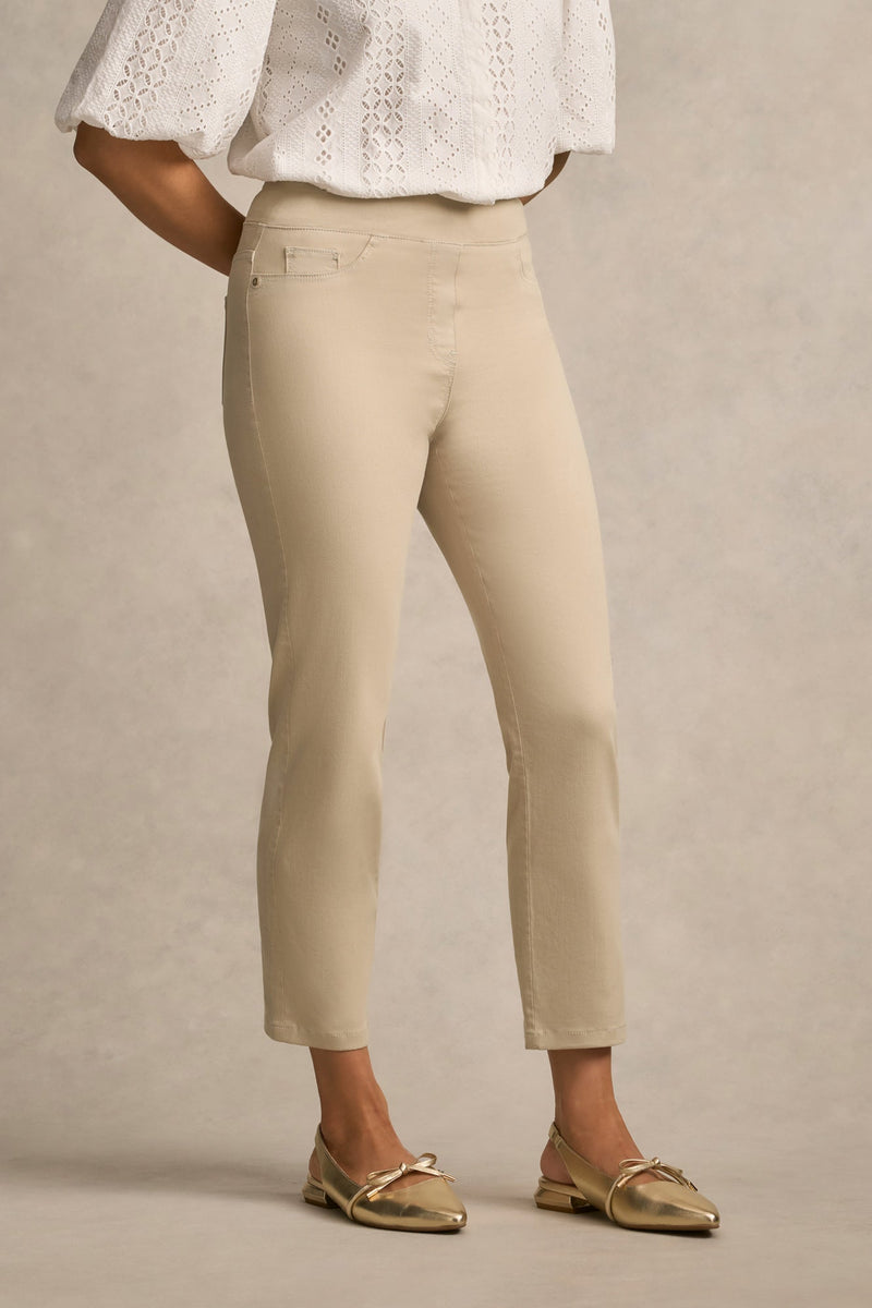 Bengajean® - 7/8 Straight Leg - Stone
