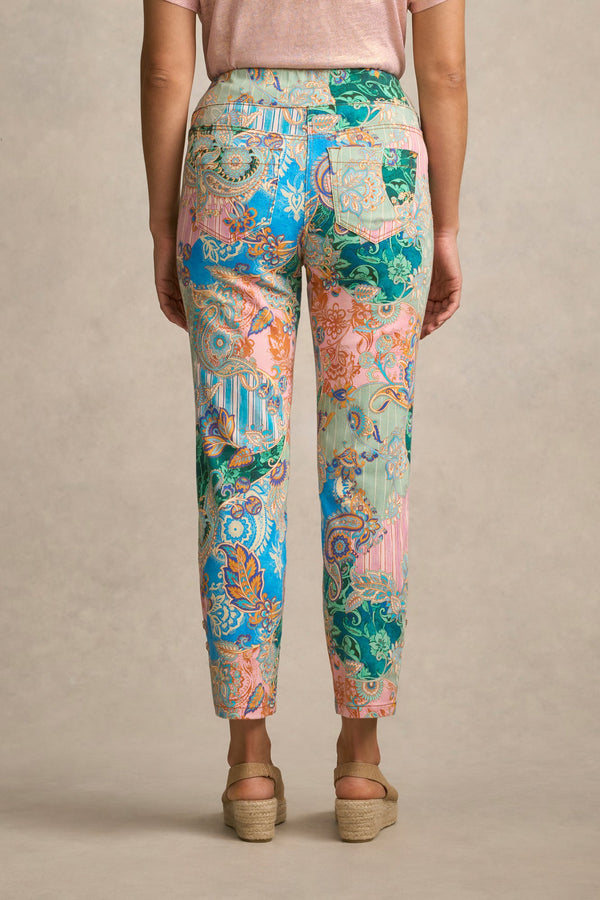 Bengajean® - 7/8 Straight Leg - Paisley Medley