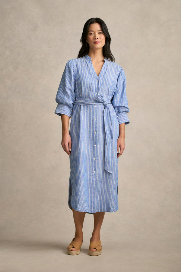 Stripe Shirt Dress - Multi Stripe